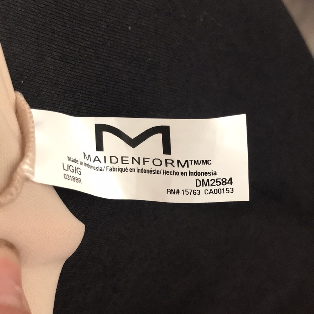 Maidenform Top Solutions Reversible Neckline Nude… - image 5